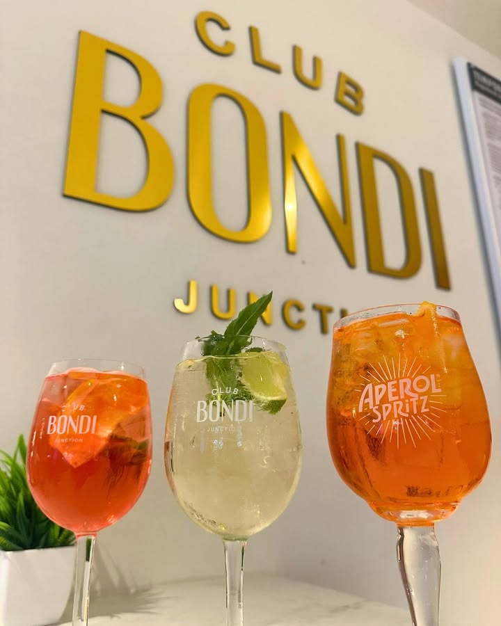 Featured image for âWeekday Happy Hour Special: $10 Aperol, Campari, and Elderflower Spritzes at Club Bondi Junctionâ