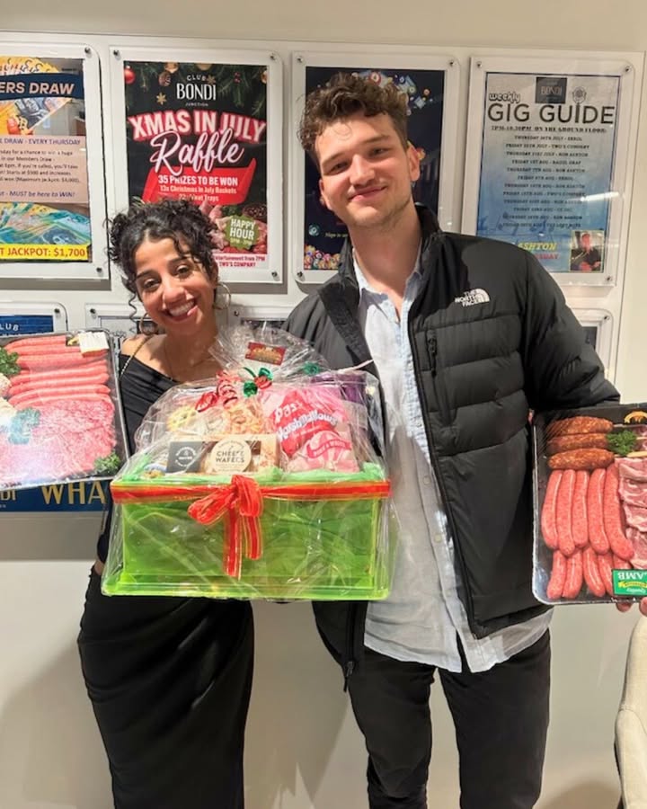 Featured image for “Christmas in July Raffle Winners Celebrate Big Wins at Club Bondi Junction”