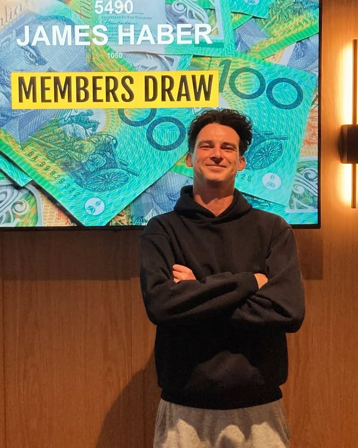 Featured image for “James Wins $2900 in Club Bondi Junction Members Draw: New Member Luck!”