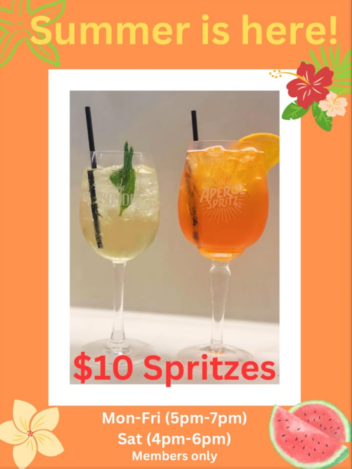 Featured image for “Refreshing $10 Spritzes: Aperol, Campari, and Elderflower Delights at Club Bondi Junction”
