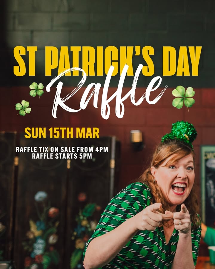 Featured image for “St Patrick’s Day Raffle at Club Bondi Junction”