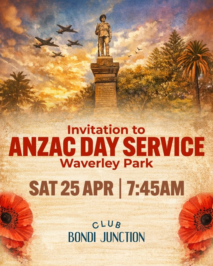 Featured image for “ANZAC Day Service at Waverley Park”