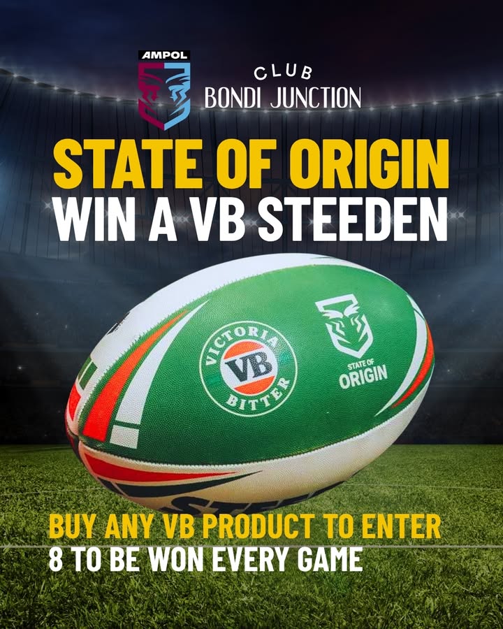 Featured image for “State of Origin Live at Club Bondi Junction”