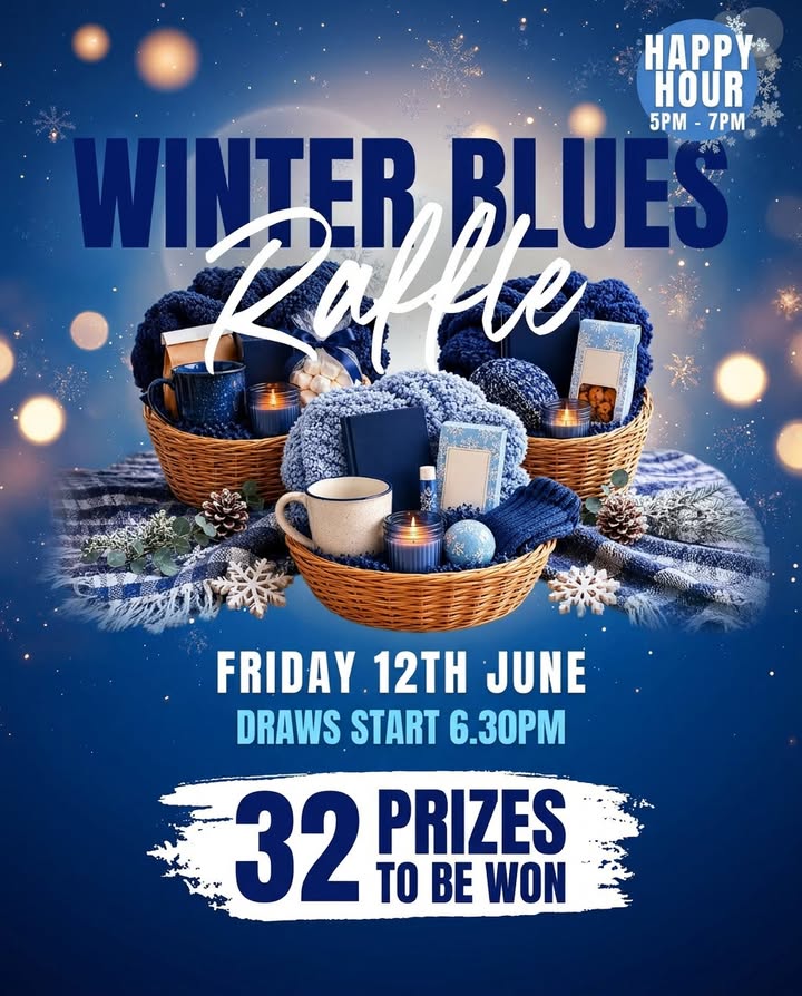 Featured image for “Winter Blues Raffle at Club Bondi Junction”