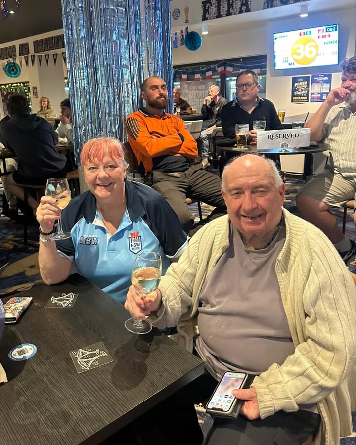 Featured image for “Richard and Diane Cheer on the Blues at Club Bondi Junction”