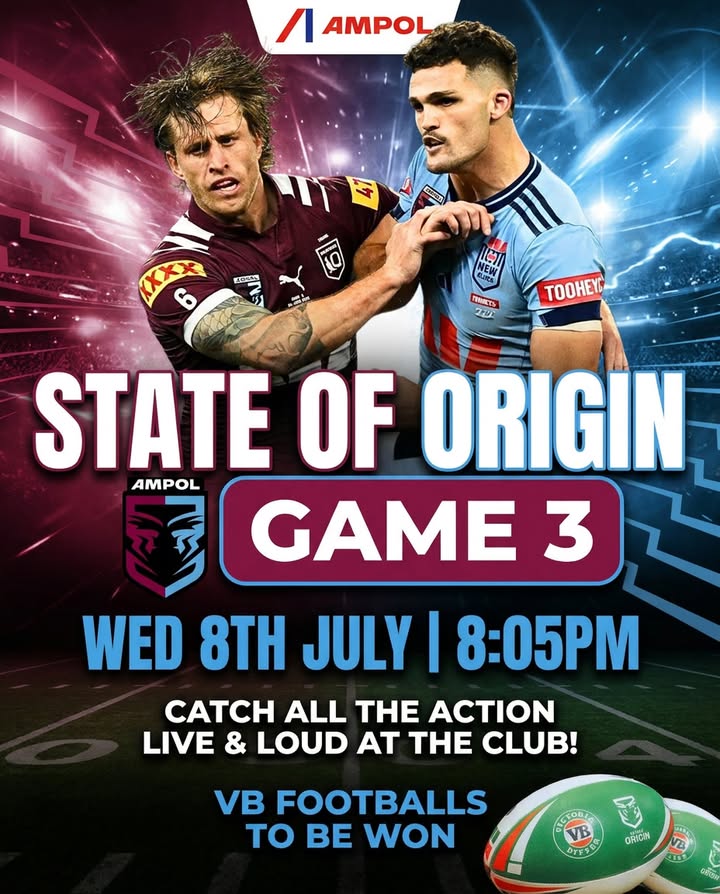 Featured image for “Watch State of Origin Game 3 at Club Bondi Junction”