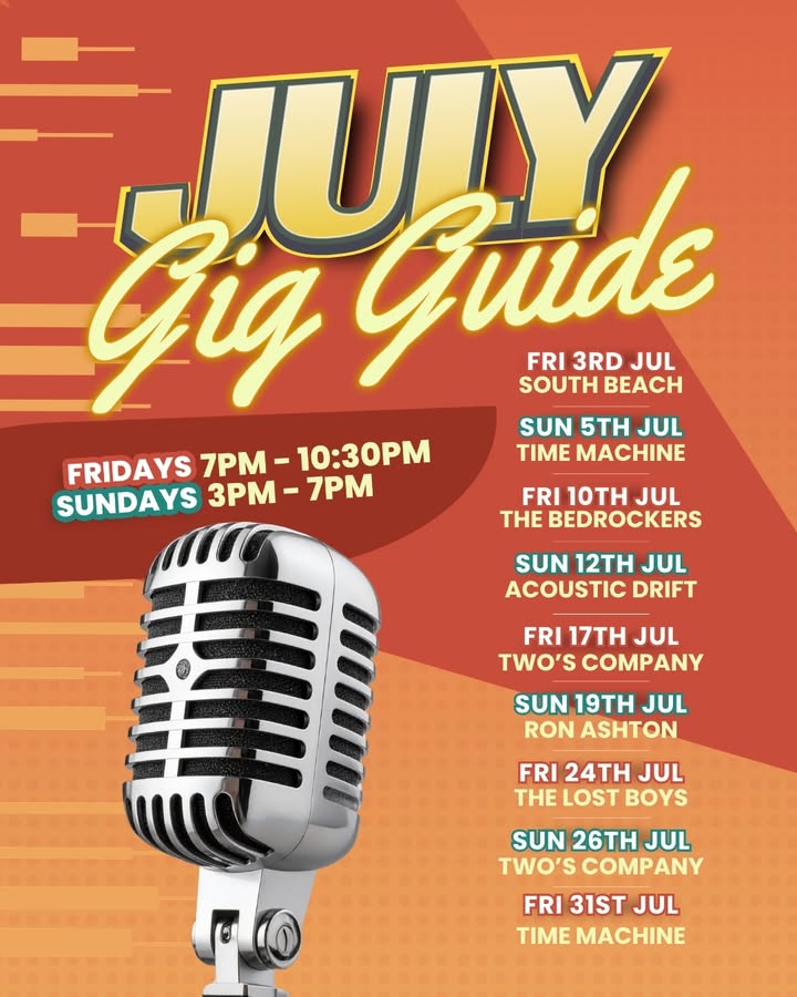 Featured image for “July Gig Guide: Live Music Every Weekend at Club Bondi Junction”