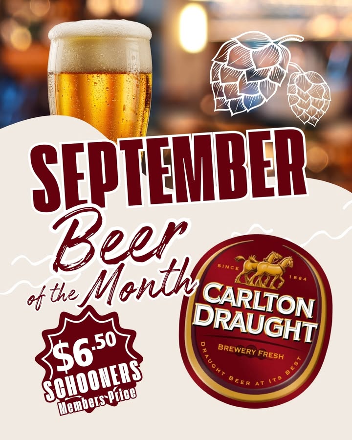 Featured image for “Carlton Draught Beer of the Month at Club Bondi Junction”
